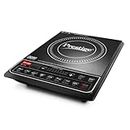 Prestige PIC 16.0 plus 2000 Watts Induction Cooktop|Indian Menu Option|Automatic power & temperature adjustment|Protection against insects|1 year warranty|Black