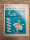 Spring Design manual SAE automotive engineering.