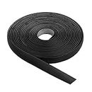 EEEKit 5M/16FT Auto Seal Weather Stripping Rubber Sealing Strip Trim Cover for Car Front Rear Windshield