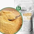 Freeze Dried Mango Powder | Raw Natural Fruit Powder from Mango Chunks | Gluten Free Food Freeze Dried Fruit for Healthy Snacks | Pure Fresh Mangos Powder | Natural and Tasty | ZingyZoo (100g)