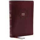 Holy Bible: King James Version, Open Bible, Burgundy, Leathersoft, Red Letter Edition, Comfort Print; Complete Reference System