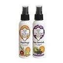 Poo de cologne, Pre-Toilet Spray | Combo pack LARGE SIZE x 2 (240ml) | Citrus & Pine | air room bathroom Spray | natural with pure essential oils | As seen on Shark Tank.