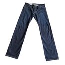 Imogene & Willie Jeans Men 36x34 Blue Barton Straight Denim USA MADE Selvedge