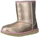 Ugg Australia Junior Kids Classic Short Boot, Rose Gold, 6 UK