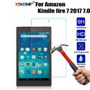 For Amazon Kindle fire 7 HD 10 HD 8 2017 Tempered Glass Screen Protector Glossy