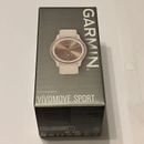Garmin Vivomove Sport Hybrid Smart Watch Activity Tracker - Ivory (010-02566-01)
