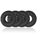 Geekria 2 Pairs QuickFit Replacement Ear Pads for Sony MDR-V150 V200 V250 V300 V400 ZX300 Headphones Ear Cushions, Headset Earpads, Ear Cups Cover Repair Parts (Black)