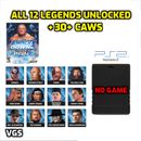 WWE Smackdown Here Comes the Pain CAWS Unlocked PlayStation 2 PS2 WWF HCTP CAW