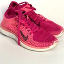 Talla 6 - Zapatos deportivos Nike Free 4.0 Flyknit rosa con para mujer