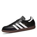 adidas Herren Fußballschuh Samba Low-Top Sneakers, Schwarz (Black/running White Footwear), 44 2/3 EU