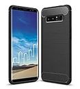 Amazon Brand - Solimo Back Cover Case for Samsung Galaxy Note 8 | Compatible for Samsung Galaxy Note 8 Back Cover Case | 360 Degree Protection | Soft and Flexible (TPU | Matte Black)