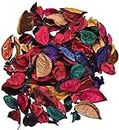 DHD59 Pack of 100 Grams Multi Color Artificial Flower Petals Potpourri Dried Leaves for Home Decoration Room Bathroom Office Vase Fillers