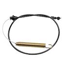 Gavin parts shop 175067 169676 Deck Clutch Cable for Replaces Craftsman AYP Husqvarna Poulan 532175067 532169676 LT1000 LT2000 42 inch Lawn Mower