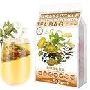 Plant Gift 50 Cups Honeysuckle Chrysanthemum Tea Bag (金银花菊花茶 JIN YIN HUA JU HUA CHA) 8.81oz (5g*50bags/250g) Maulbeerblätter, Lakritze Natürliche gemischte Kräuterkombination von Blumentee