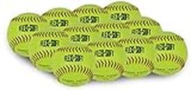 PowerNet Flexi Soft 11" Softballs 12 Pack | Cushioned Core Safety Ball | Reduced Impact | Perfect for Batting Practice and Training Young Players