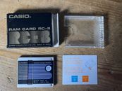 CASIO RC-8  / 8k Ram card for casio pocket computers (fx-750p, PB-500...)