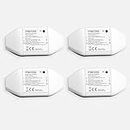 Smart Switch, Meross 10A Universal WiFi Switch Control Compatible with Alexa, Google Assistant and SmartThings for Lights Household Appliance (4 Pack)