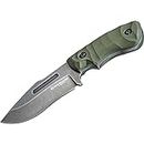 Boker Magnum 02LG113 Lil Giant Knife with 3 5/8 in. 440C Stainless Steel Blade, Green