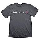 Darksiders 3 Logo T-shirt, Male, Extra Extra Large, Grey Ge6253xxl