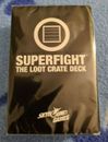 SUPERFIGHT SUPER FIGHT THE LOOT CRATE DECK SKYBOUND GAMES VIRAL CARD