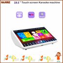 Reproductor de karaoke con pantalla de 19,5"" HAJURIZ, disco duro de 2 TB, multiidioma, sistema dual, YouTube