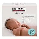 Kirkland Signature Diapers with Exclusive Health and Outdoors Wipes (1 (8-14 lb/4-6 kg))
