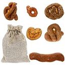 NUOBESTY 1 Set Fake Poop Fake Turd Decorative Poo Props Funny Joke Tricky Toys for April Fools' Day Halloween Party