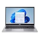 Acer Aspire 3 15.6” FHD Display Laptop | Intel N100 CPU | 4Gb LPDDR5 RAM | 128Gb Emmc | Win11 S(1 yr Manufacturer Warranty) (Renewed)