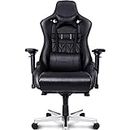 Gaming Chair Racing,Ergonomic High-Back Racing Reclining Computer Desk Chair with Lumbar Support Flip Up Arms Headrest PU Leather Executive High Back Computer Chair,Black Comfortable anniversary