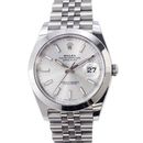 ROLEX Datejust 41mm Stainless Steel Silver Dial 126300