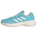 adidas GameCourt 2 W Women Turquoise Tennis Shoes (Turquoise,6 UK) (ID1493)