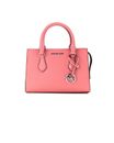 Michael Kors Sheila Tea Rose Pink Vegan Saffiano Leather Crossbody Bag Handbag