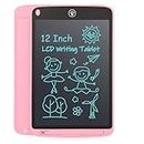 AMUSING Style My Home LCD Writing Tablet 12 inches Electronic e-Writers Graphics Tablets, Erasable Portable Drawing Doodle Mini Board Handwriting Pad, Kids Learning(Multicolour)