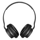tunez Beats B60 On Ear Wireless Headphone with 40mm HD MAXX Bass Drivers, in Built Mic, Passive Noise Cancellation,15 Hours Playback Time, Bluetooth V5.0,Lightweight and Smooth Ear Cushions (Black)