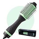 Professional Series 5-in-1 Blow Dryer Brush Hair Styler by MINT | Powerful Frizz-Eliminating Ionic Hair Dryer Brush | Blowout Brush Straightens & Smooths | Hot Air Brush Volumizer for Fine/Thick Hair
