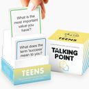 Teens Conversation Starters for Family Card Games Night and Deep Discussion, Fun