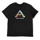 Ark Survival Evolved T Shirt Ark Survival Evolved T-Shirt Printed Funny Tee Shirt Mens Tshirt Black L