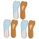Gatuida 3 Paia Plantari Di Supporto Per Arco Tacchi Alti Cuscino Inserti Ortesi In Pelle Inserti Per Scarpe Grip Tacchi Alti Plantillas Para Zapatos De Mujer Grip Per Scarpe Miss