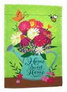 Home Sweet Home Garden Flag, Double Sided, 12" x 18"