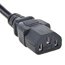 SLLEA AC Power Cord Outlet Socket Cable Plug Lead for BenQ GL2450-B RL2450HT VW2235H VW2430H GL2250TM GL2460HM LCD LED Monitor