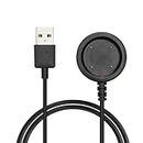kwmobile USB Cable Charger Compatible with Polar Vantage V / V2 / Vantage M/Ignite/Ignite 2 / Grit X Pro/Grit X Cable - Charging Cord for Smart Watch - Black