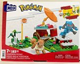 MEGA Pokémon Abenteuer Spielzeug Bauset 193-teilig - Eevee & Lucario Figur - Neu