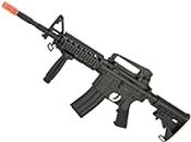 Evike Airsoft - CYMA AEG Mag Compatible Full Size Airsoft M4 Spring Powered Rifle (Model: M4 RIS)