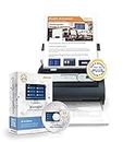 Plustek PSD300 Plus Document Scanner, Directly scan to Cloud, SharePoint, Office 365 and Built-in Barcode Recognition Function