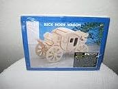 Buck Horn Wagon Wooden Model Kit