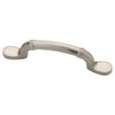 D. Lawless Hardware Cabinet Shop Cameron 3" Center to Center Arch Pull in Gray | Wayfair L-P22670C-SN-C