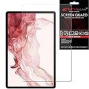TECHGEAR Galaxy Tab S9 Plus 12.4" Screen Protectors (SM-X810 / SM-X816), Ultra CLEAR Screen Protector Guard Cover Designed for Samsung Galaxy Tab S9+ 2023