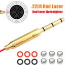 .22LR Insert Arbor Cartridge Laser Bore Sighter For 22LR Chamber+ Battery NEW