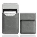 WALNEW Sleeve for 6.8-inch Kindle Paperwhite 11th Generation 2021, Protective Pouch Bag Case Cover for 6.8” Kindle Paperwhite and Kindle Paperwhite Signature Edition E-reader (Gray)