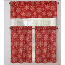 The Holiday Aisle® Jacklyne 52" W Kitchen Curtain in Red/Gold Polyester | 36 H x 52 W in | Wayfair 59FA75DB5BD6426E8F257FB14E265C8C